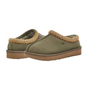UGG TASMAN SLIPPER SIZE 7 BURNT OLIVE